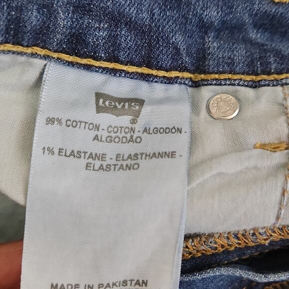 Levi's 515 Women's Med Wash Boot Cut Jeans Size 12 Zip Button Closure Western - Picture 7 of 11